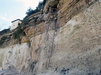 Salita al monastero di Debre Damo