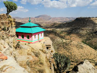 Tigrai, chiesetta a Debre Damo