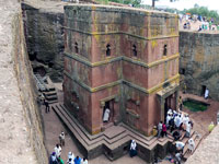 Lalibela, la chiesa di San Giorgio