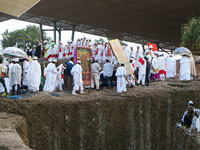 Lalibela, processione del giorno di Natale