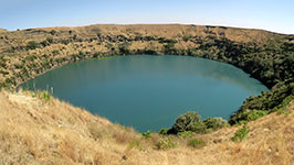 Panoramica sul lago del Diavolo
