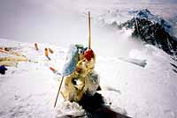 La vetta dell'Everest il 19 maggio 2004