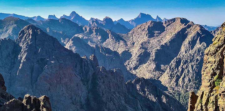 Montagne del Nord della Corsica, tra cui il Monte Cinto