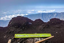 La vetta del Piton des Neiges, 3070 m