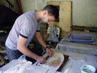 Preparazione di spiedini