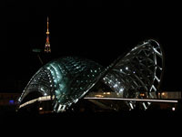 Il ponte della Libertà by night