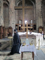 Interno chiesa di Jvari