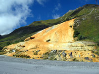 Formazione calcarea al passo Jvari