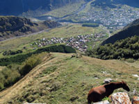 Stepanavan dall'alto