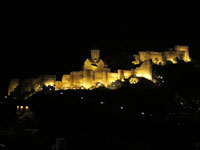 Fortezza di Narikala by night