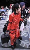 Look appariscente a Tokyo