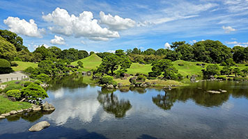Giardino Suizenji Jojuen a Kumamoto