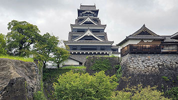 Il castello di Kumamoto