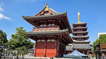 Shrine nel complesso del tempio Sensō-ji