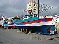Barche nella darsena di Ierapetra