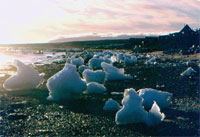 La spiaggia di Qaanaaq