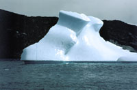Un iceberg