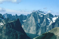 Fiordo del sud presso Aappilattoq
