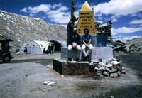 Al passo di Chang La (5250 m circa)