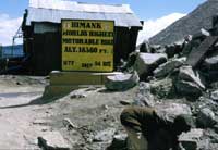 Il passo di Khardung La, 5350 m