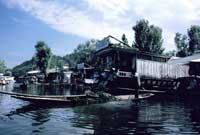 Le house boat di Srinagar