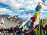 Chorten al passo di Gongmaru La