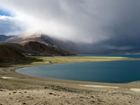 Il lago di Tso Moriri e il villaggio di Korzok