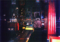 L'interno del monastero di Phodong