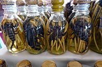 Liquore di riso allo scorpione nel villaggio di Ban Xang Hai