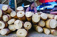 Verdure al mercato di Luang Prabang