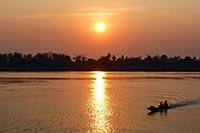 Tramonto sul Mekong