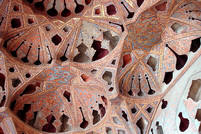 Palazzo di Ali Qapu, intarsi