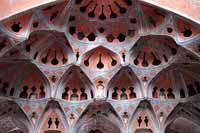 Palazzo di Ali Qapu, intarsi