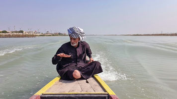 Lancia sullo Shatt al'Arab