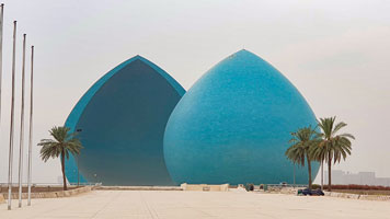 Baghdad, monumento ai martiri della guerra Iraq Iran