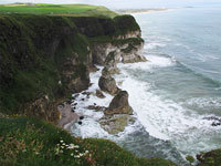 Scogliera a Portrush