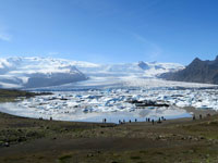 La laguna glaciale di Fjallsárlón