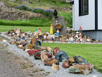 Giardino kitsch a Hofn