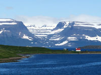 Fiordo sulla penisola di Hornstrandir