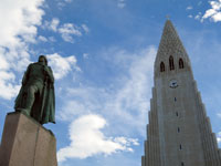 La cattedrale di Cristo Re a Reykjavík