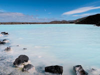 La laguna adiacente alla Laguna Blu