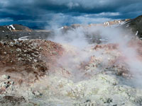 La colata lavica di Laugahraun a Landmannalaugar
