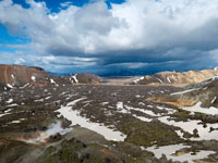 Laugahraun a Landmannalaugar