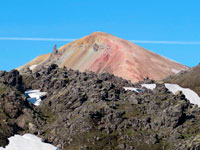 Il monte Brennisteinsalda, 881 m