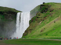 La cascata di Skógafoss