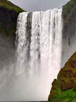 La cascata di Skógafoss
