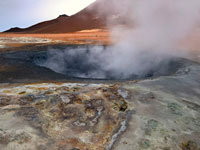 Geyser di fango a Hverarönd