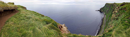 Le scogliere a est di Grimsey