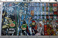 Murale all'aeroporto di Keflavik