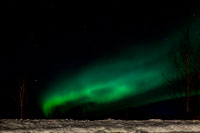 Aurora polare nei pressi di Borgarnes